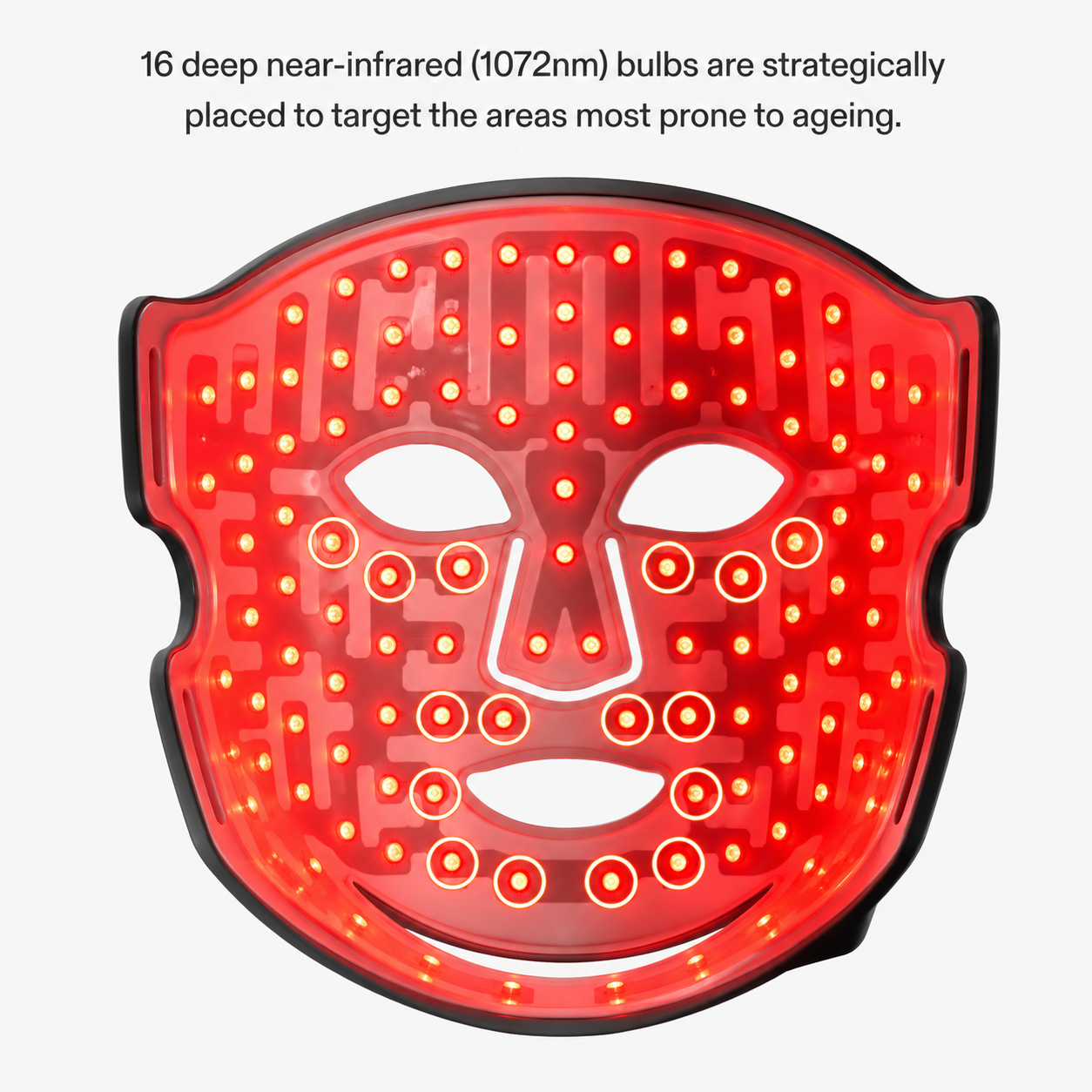 LED Red Light Therapy Face Mask